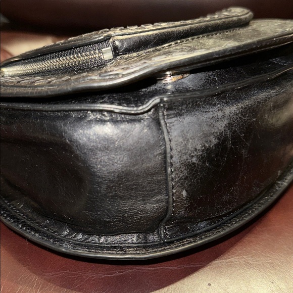 Rebecca Minkoff Leather Vanity Saddle Bag - Picture 7 of 16
